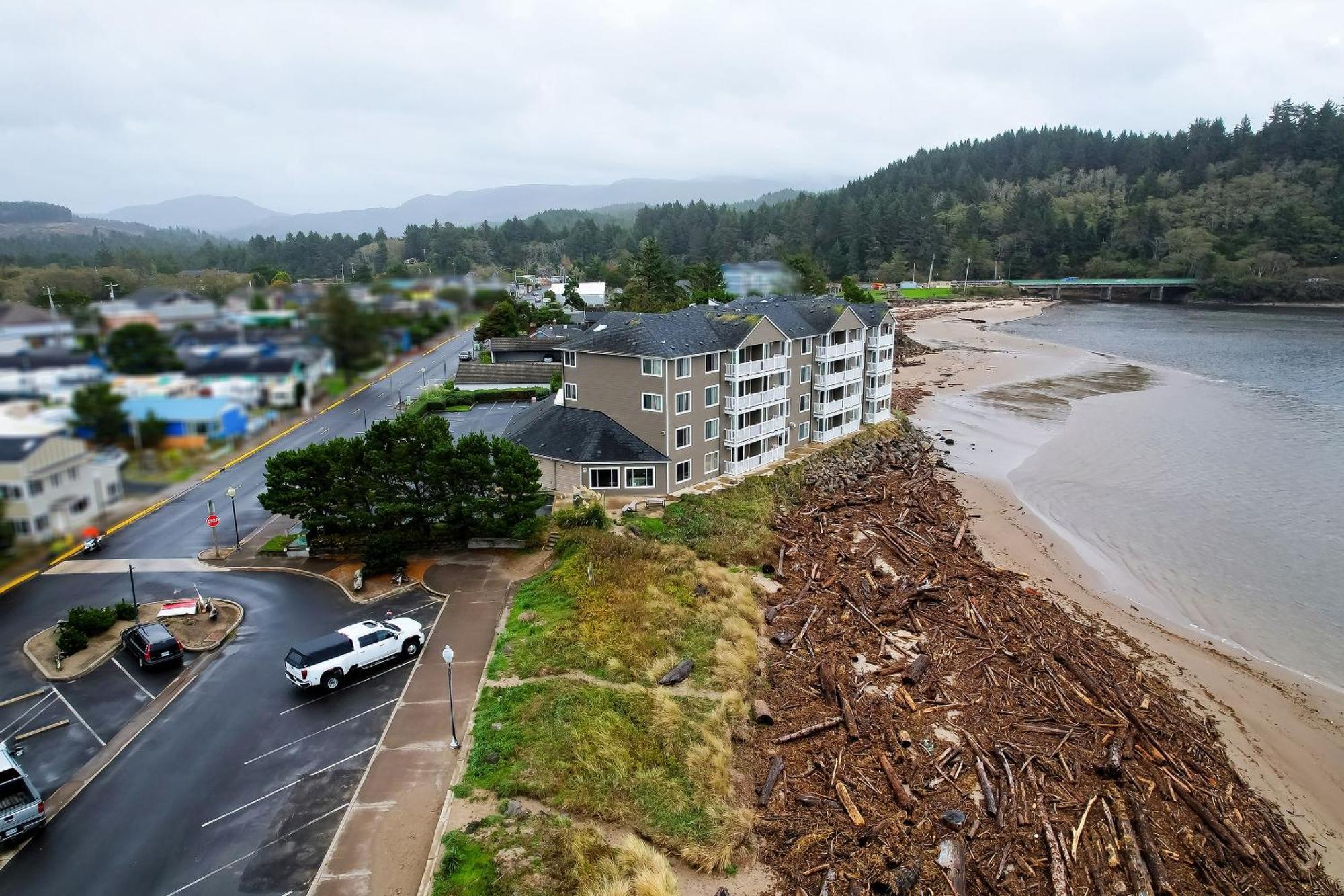 Siletz Bay Beachfront Hotel By Oyo Lincoln City Eksteriør bilde