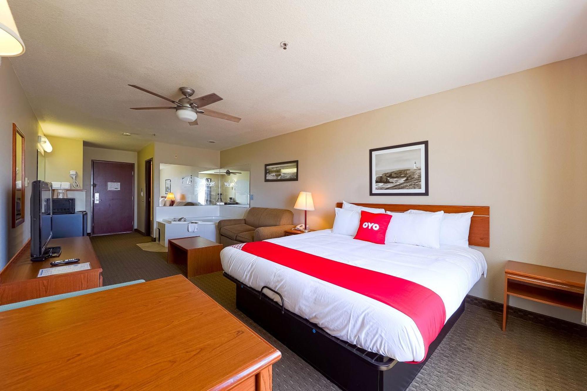 Siletz Bay Beachfront Hotel By Oyo Lincoln City Eksteriør bilde