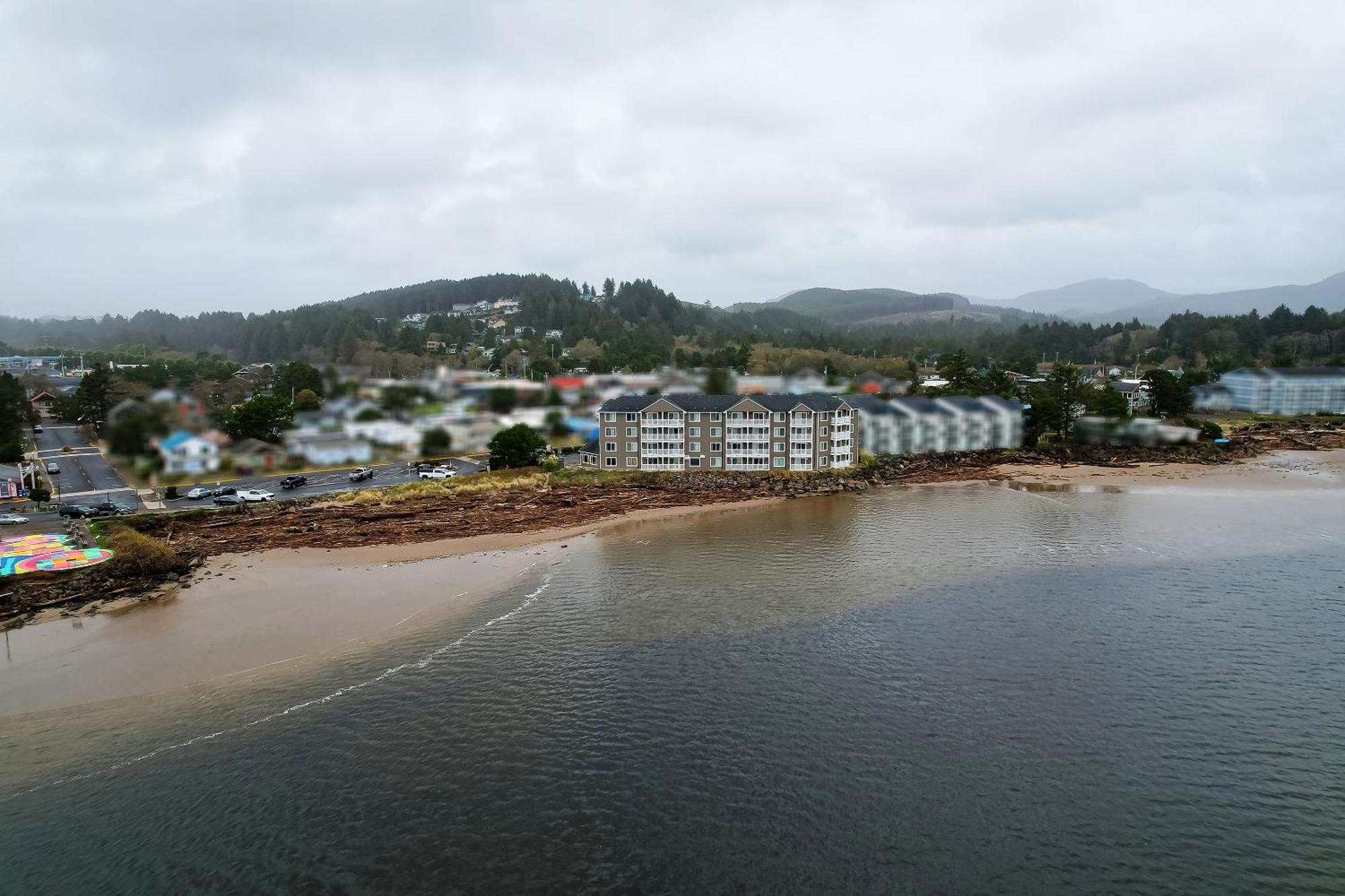 Siletz Bay Beachfront Hotel By Oyo Lincoln City Eksteriør bilde